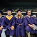 Members of Pioneer's class of 2013 during their graduation ceremony at EMU's Convocation Center, Thursday, June 6.
Courtney Sacco I AnnArbor.com